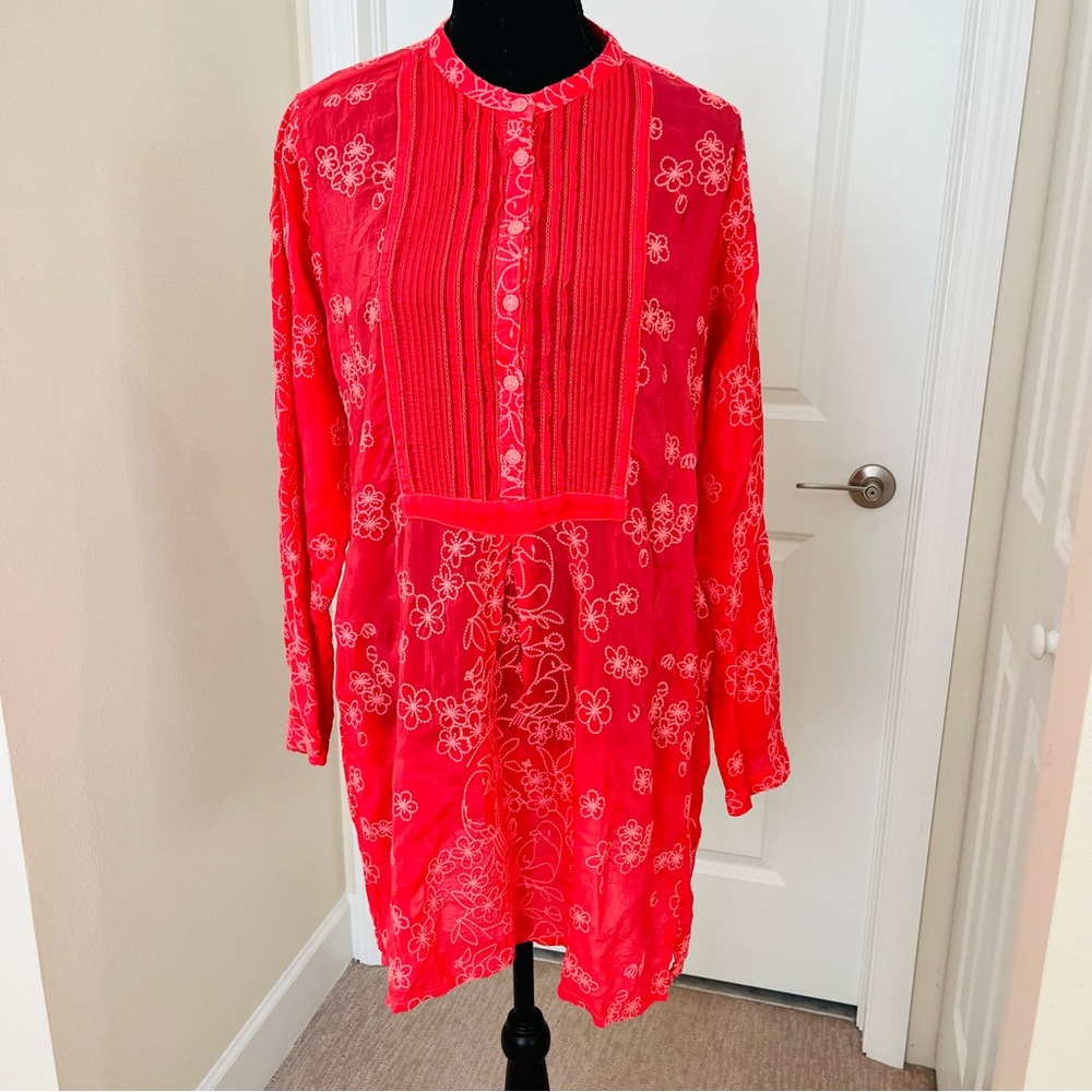 Johnny Was Birdie Marisol Tunic
